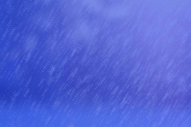 降り注ぐ雨